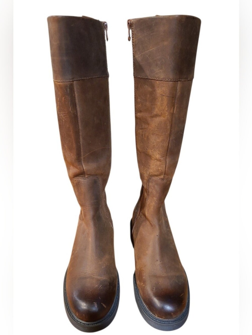 Clarks Orinocco 2HI Leather Riding BOOTS - Picture 2 of 7
